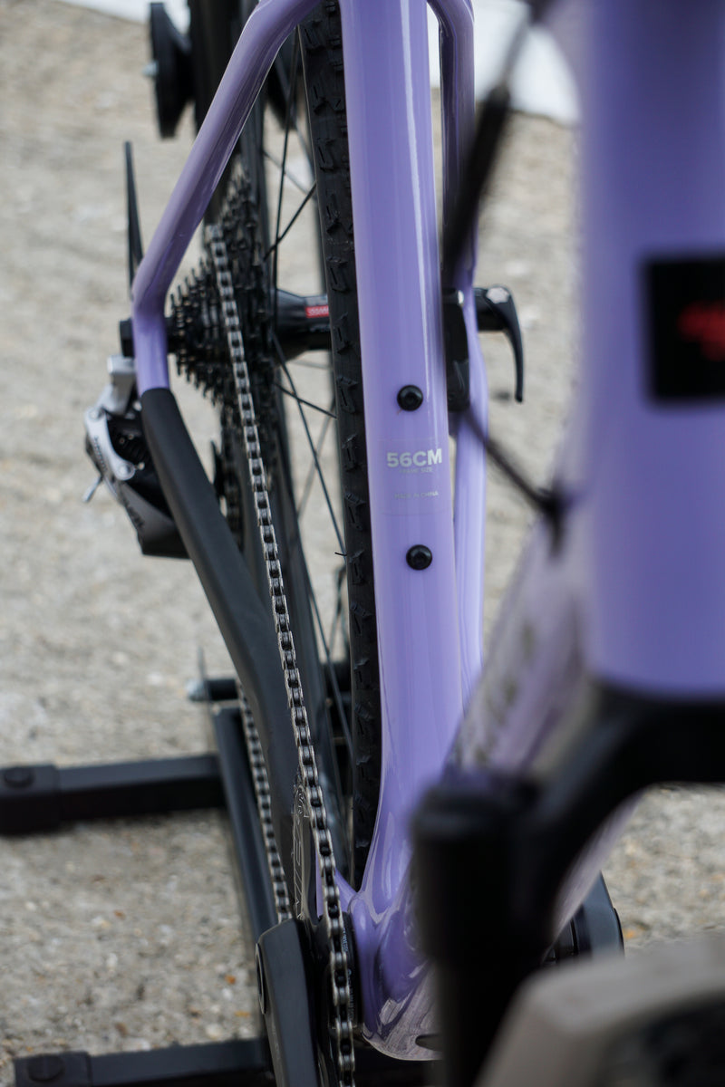 Santa Cruz Stigmata CC Custom Build in Lavender with Rudy forks - size ...