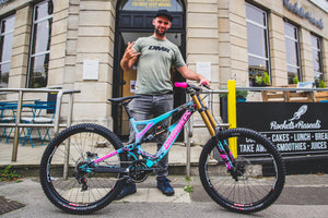 Ben Deakin's Miami Vice X Muc-Off DH Bike