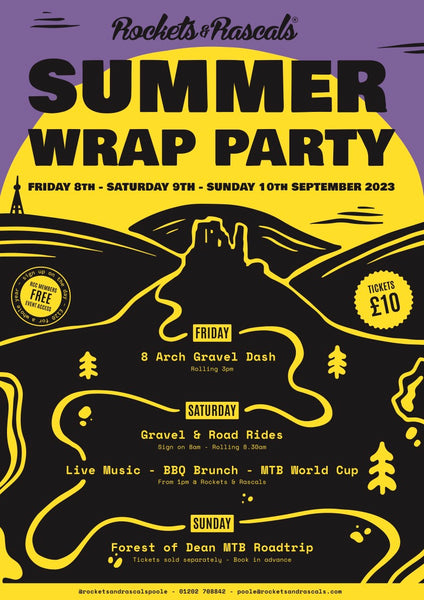 Summer Wrap Party  8th - 10th September 2023