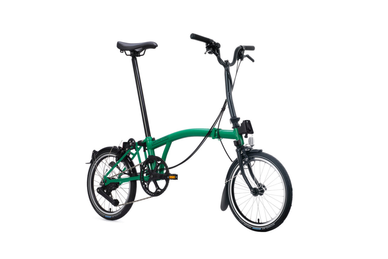 Brompton C Line 12 Speed Demo Bike – Rockets and Rascals Poole