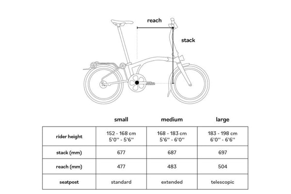 Brompton G Line with Roller Frame - 8 Speed