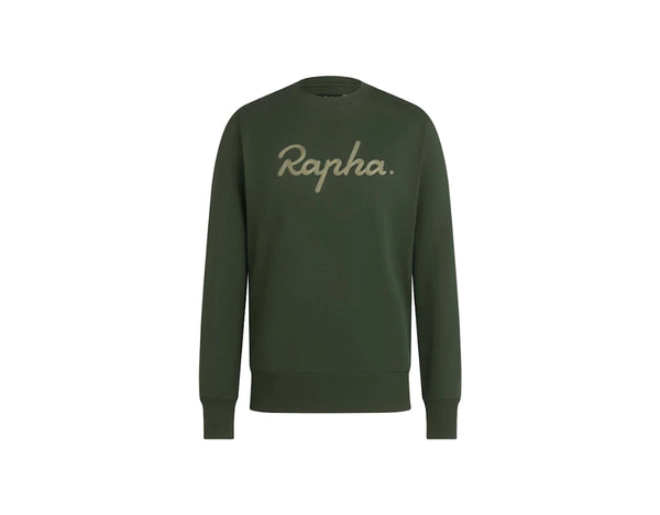 Rapha Logo Sweatshirt - Deep Olive